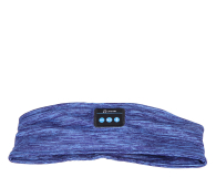 Opaska z wbudowanymi słuchawkami Bluetooth niebieska - 1352014 - zdjęcie 2